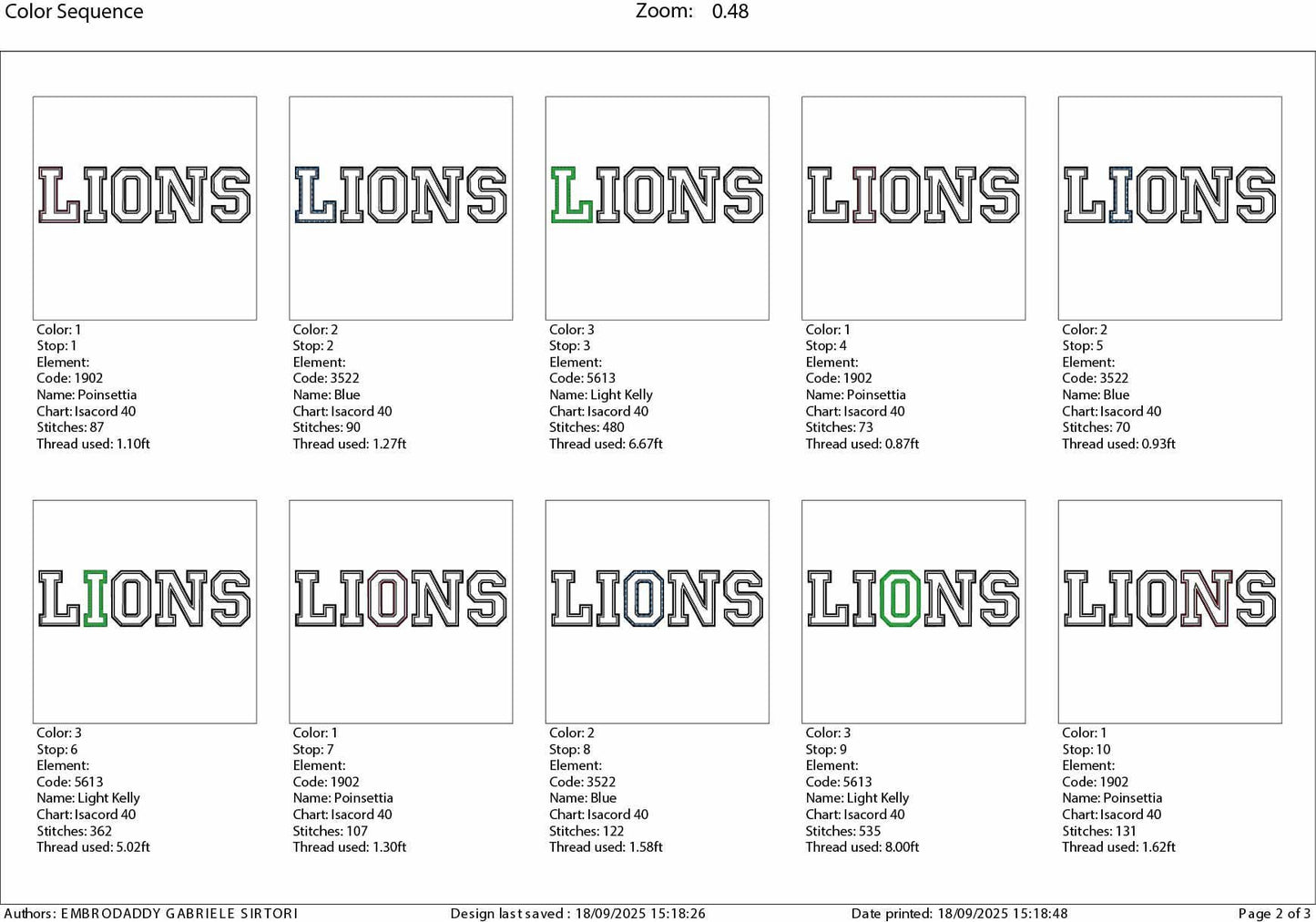 Machine Embroidery files, Lions appliqué, sport, PES, xxx, hus & more, fan embroidery files