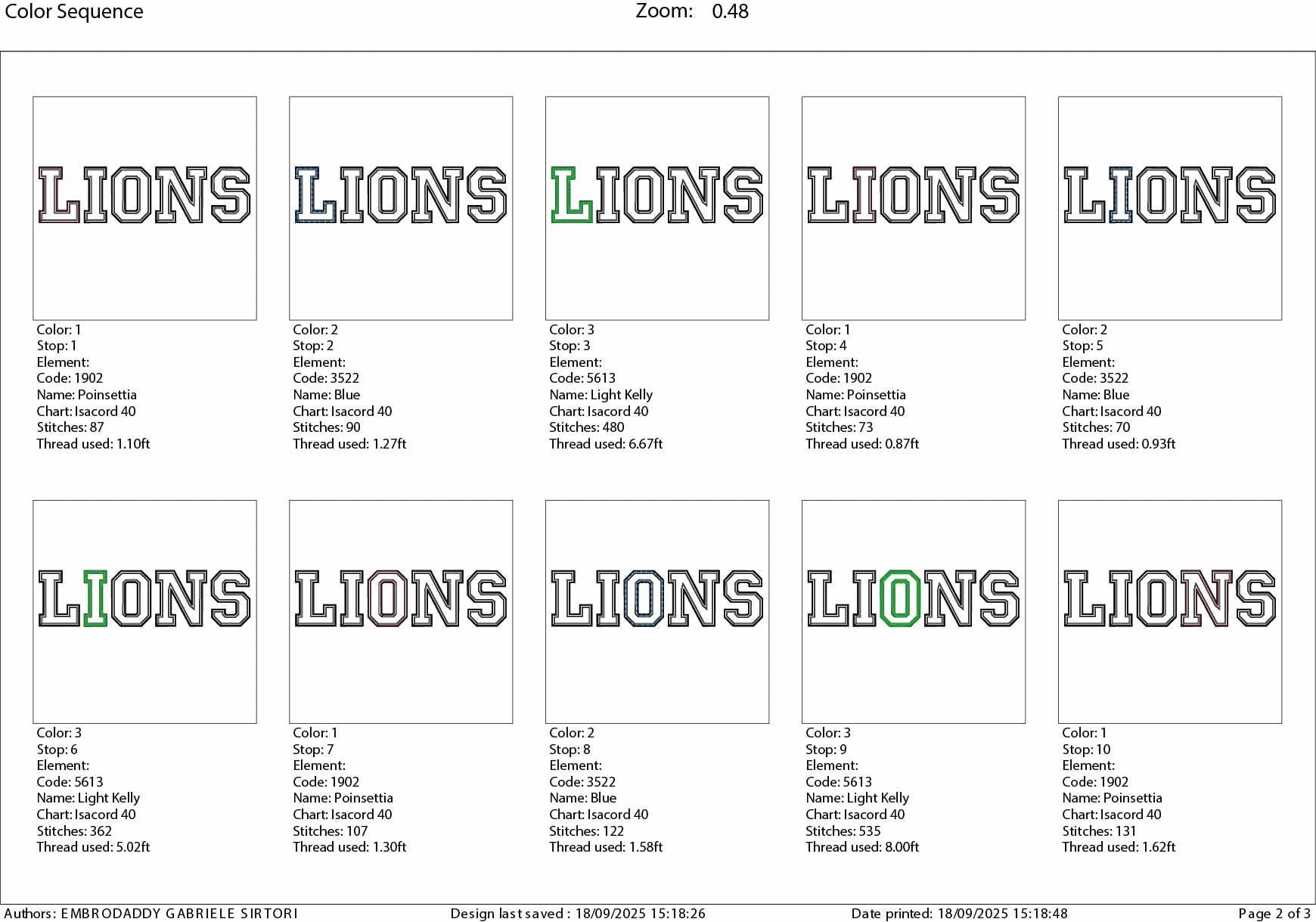 Machine Embroidery files, Lions appliqué, sport, PES, xxx, hus & more, fan embroidery files