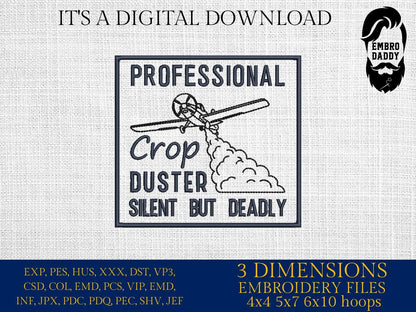 Machine Embroidery files, Sarcastic, Snarky, Crude, Rude, Offensive, Fart Dad, Party, PES, DST, xxx, hus and more