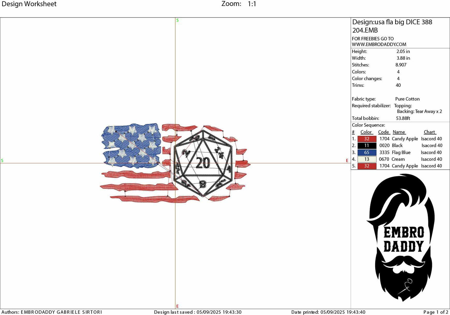 Machine Embroidery files, USA flag, gamer, dice, Geek and nerd, DST, PES, xxx, hus & more