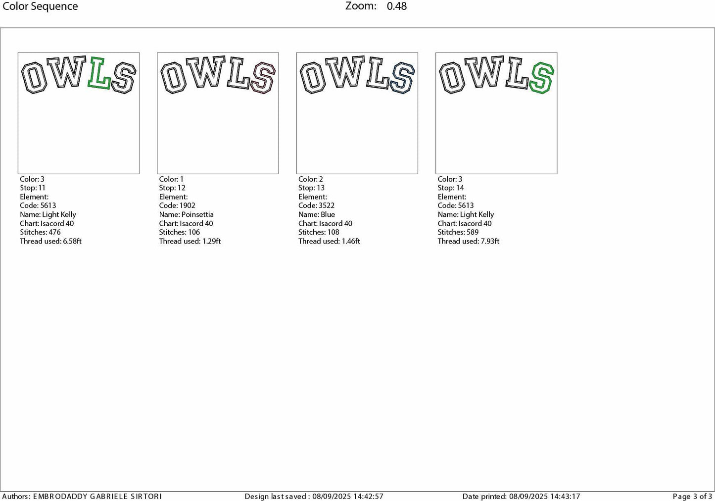 Machine Embroidery files, Owl Mascot, Fierce Owl with "Owls" Script, appliqué, sport, PES, xxx, hus & more, fan embroidery files
