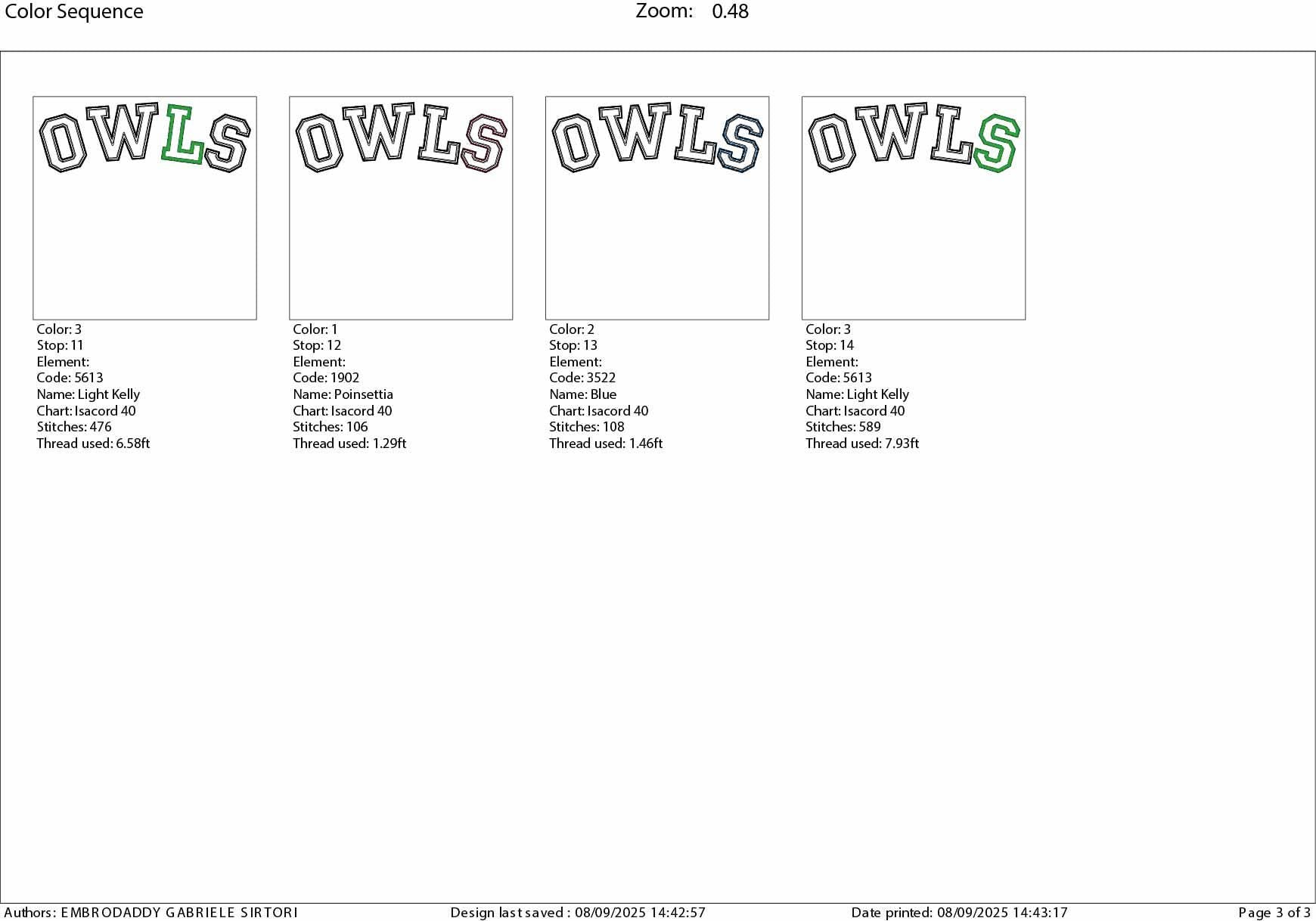 Machine Embroidery files, Owl Mascot, Fierce Owl with "Owls" Script, appliqué, sport, PES, xxx, hus & more, fan embroidery files