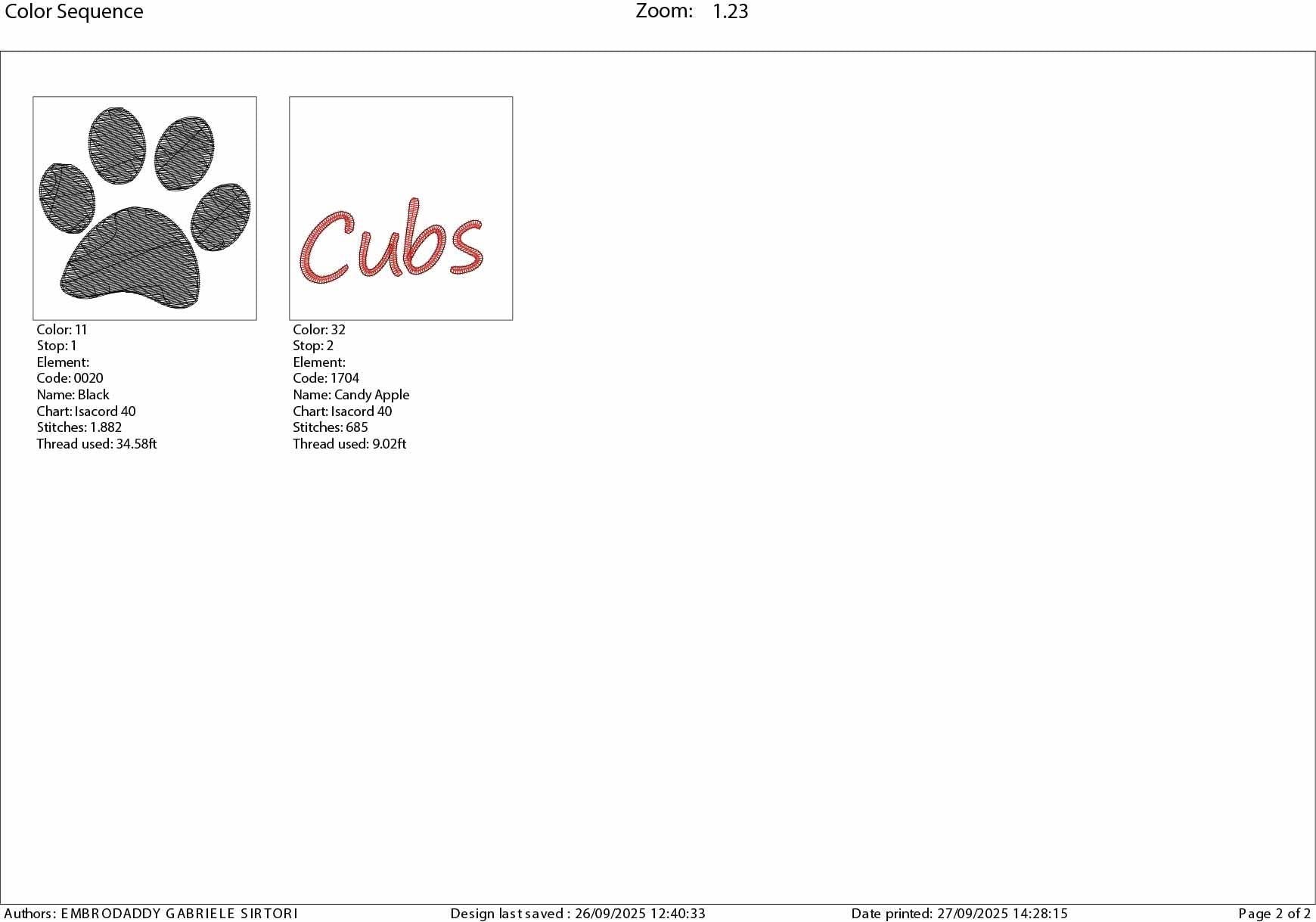 Machine Embroidery, Cubs Paws, Cub Paw, embroidery design, team, PES, xxx, hus & more