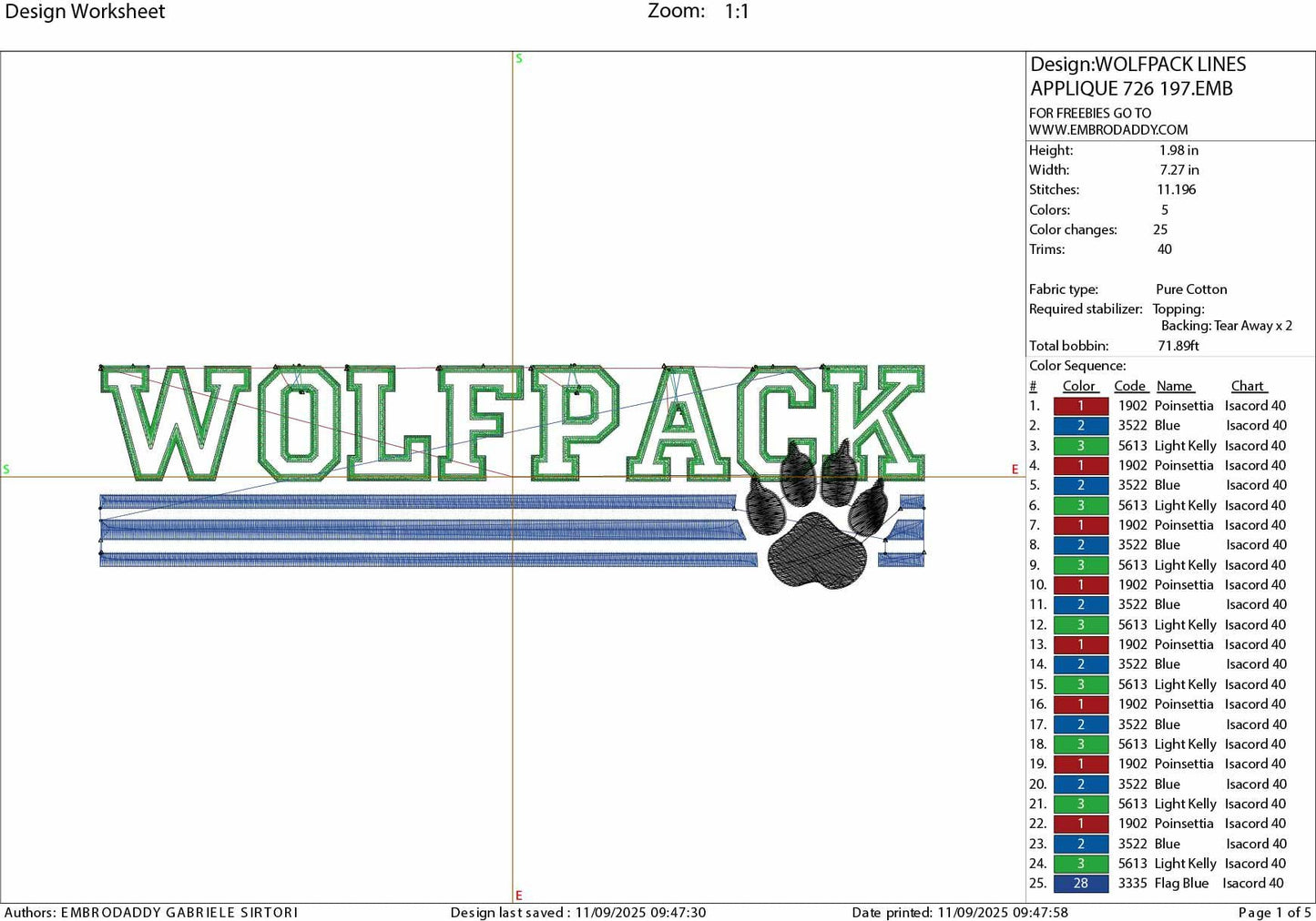 Machine Embroidery files, Wolfpack appliqué, sport, PES, xxx, hus & more, fan embroidery files