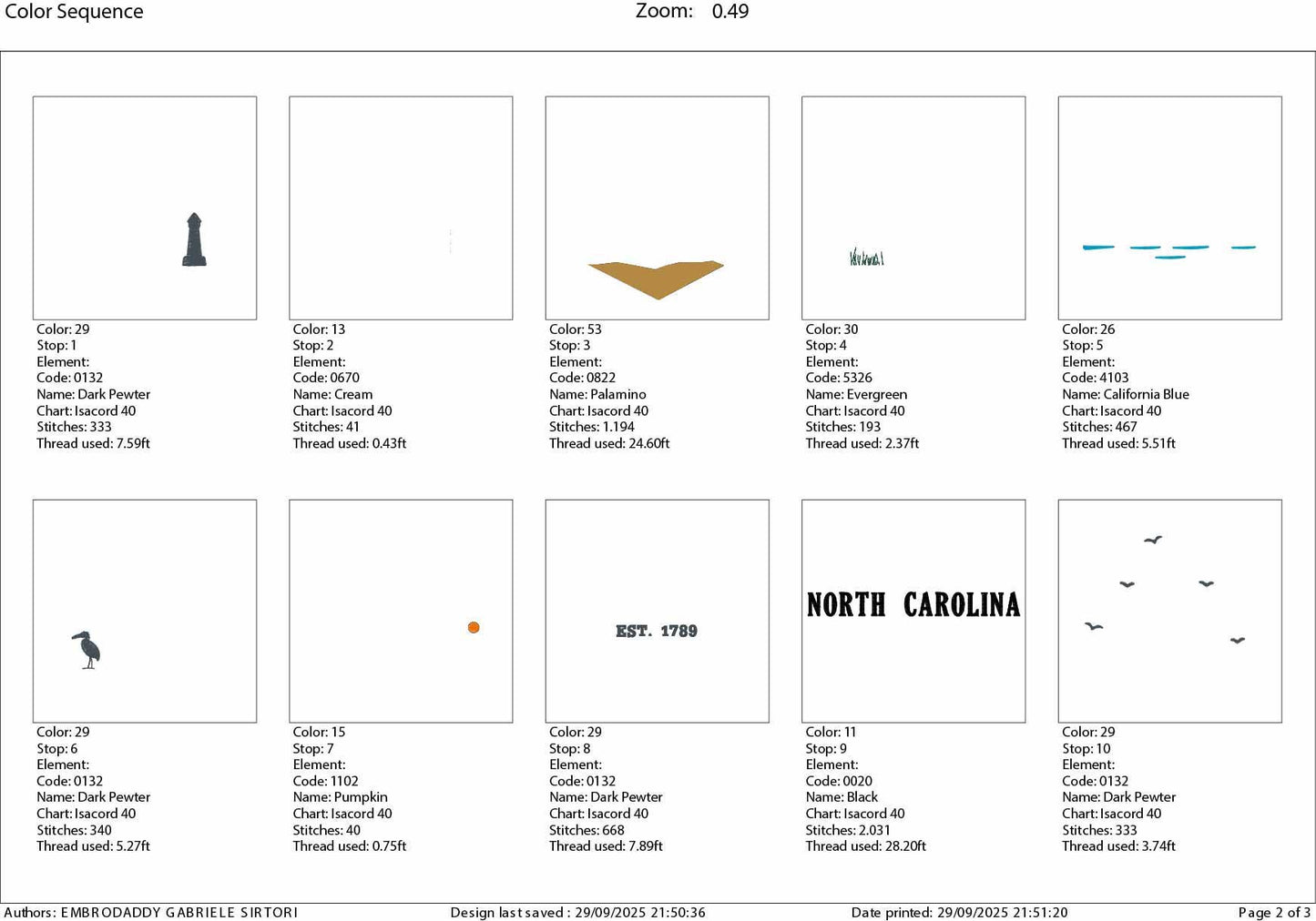 Machine Embroidery files, North Carolina est 1789, DST, PES, xxx hus & more