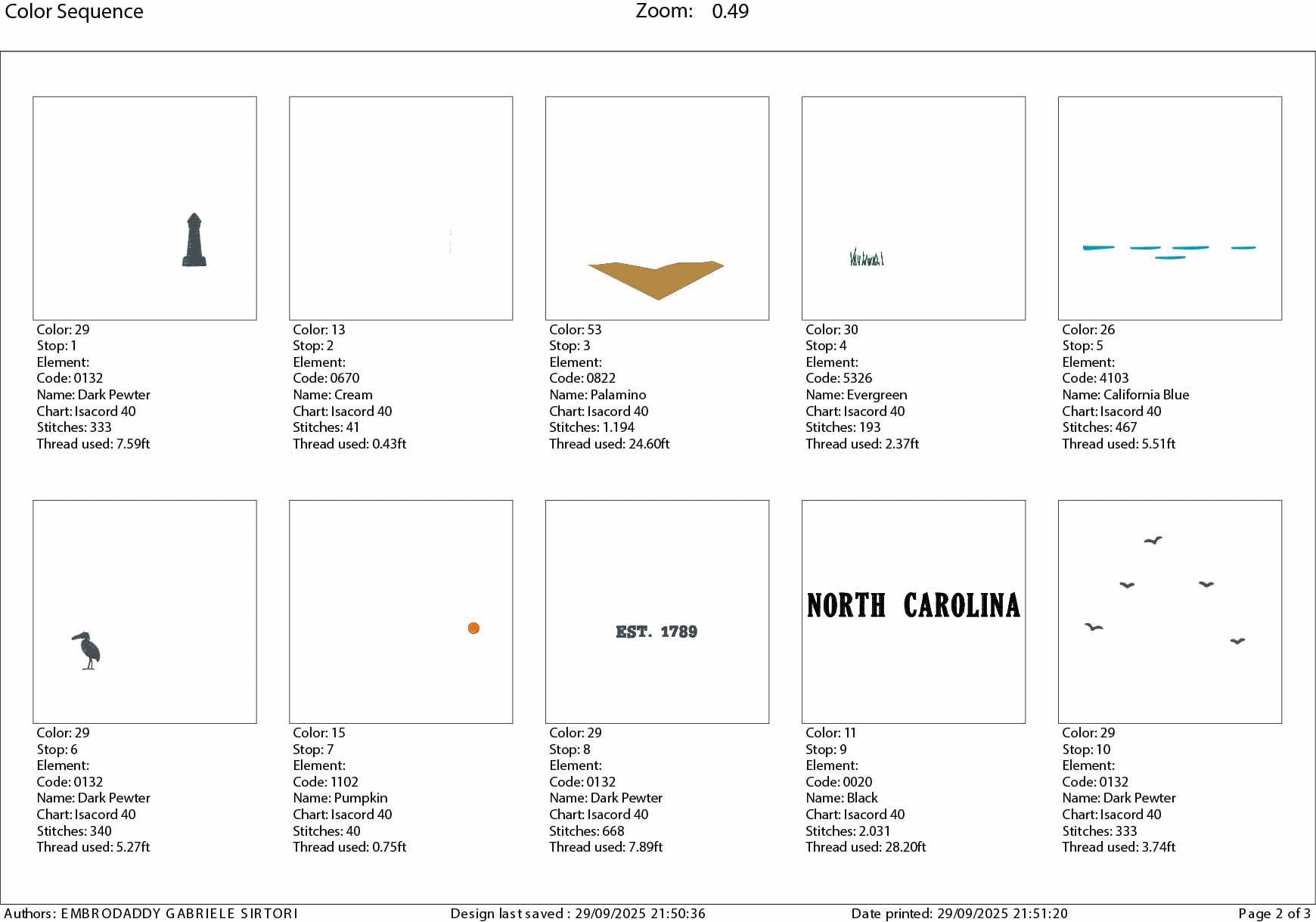 Machine Embroidery files, North Carolina est 1789, DST, PES, xxx hus & more