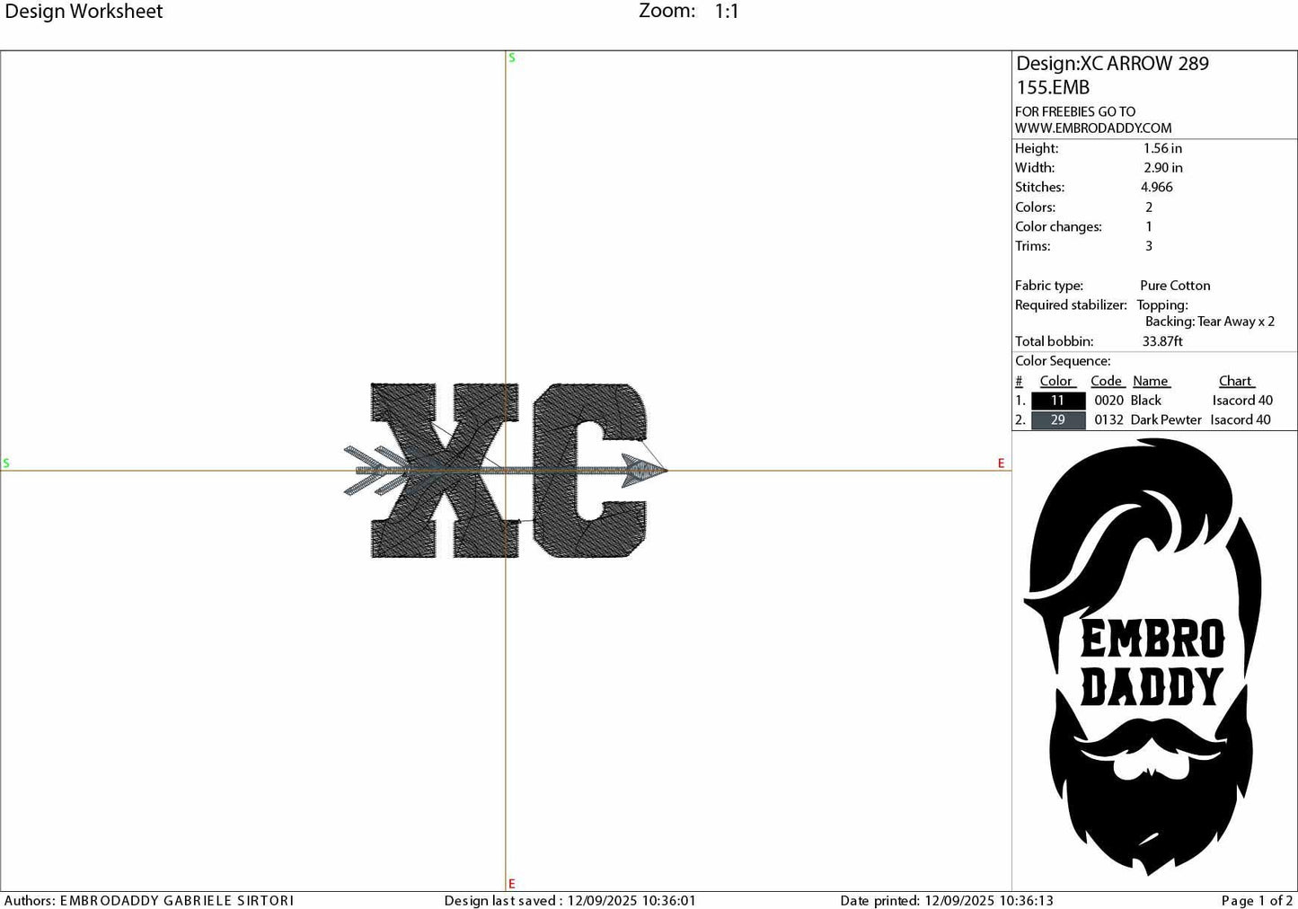 Machine Embroidery files, Cross country, XC, PES, xxx, hus & more, fan embroidery files