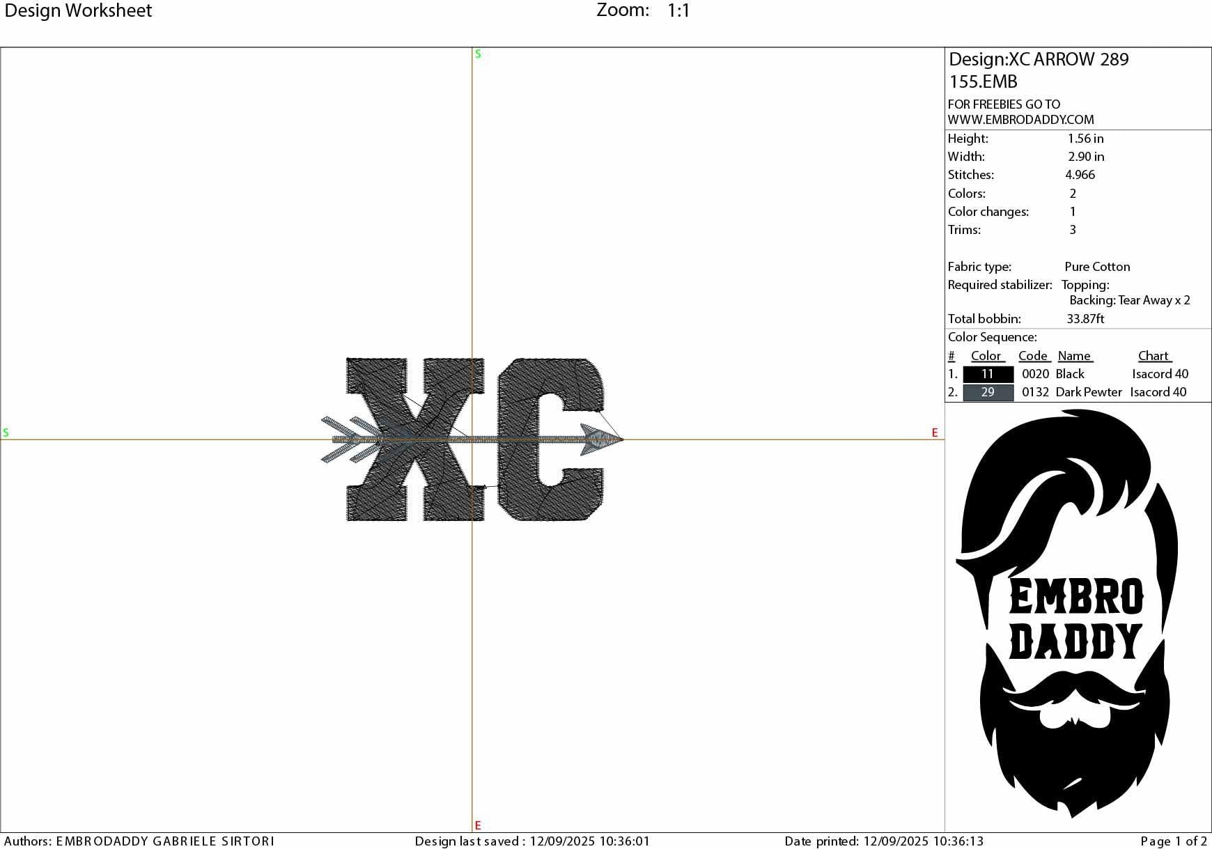 Machine Embroidery files, Cross country, XC, PES, xxx, hus & more, fan embroidery files