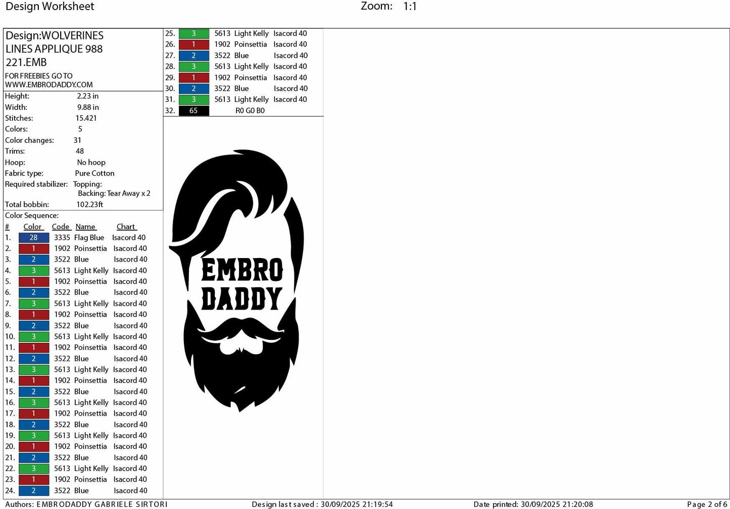 Machine Embroidery files, wolverines appliqué, sport, PES, xxx, hus & more, fan embroidery files