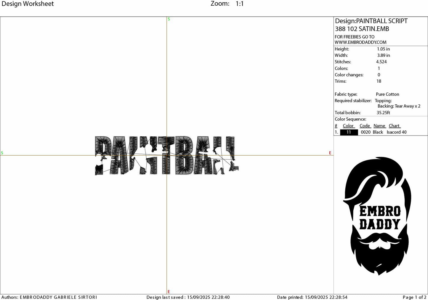 Machine Embroidery files, Paintball, Gun, Sport, Hobby, Play, Player, Paint Ball, Fun Game, Shooting, Fight, PES, dst, xxx, hus & more