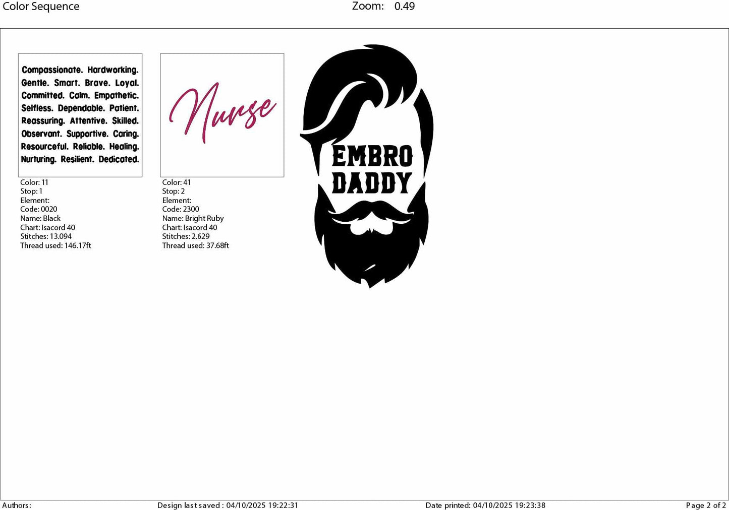 Machine Embroidery files, Nurse, Nursing Student, Clinicals, NP RN Graduation Gift, pes, DST, xxx, hus & more