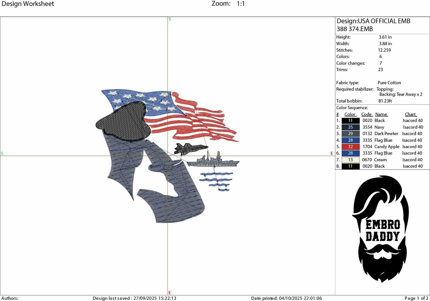 Machine Embroidery files, USA flag, USA, American, United States, PES, xxx, hus & more