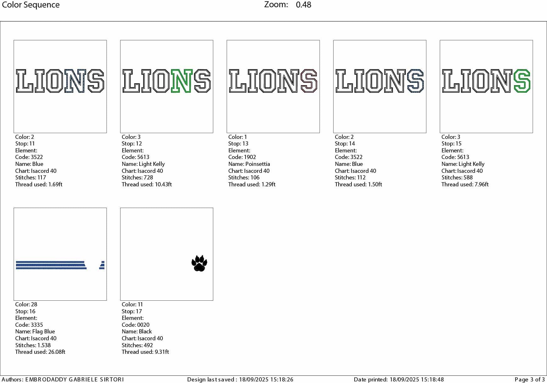 Machine Embroidery files, Lions appliqué, sport, PES, xxx, hus & more, fan embroidery files