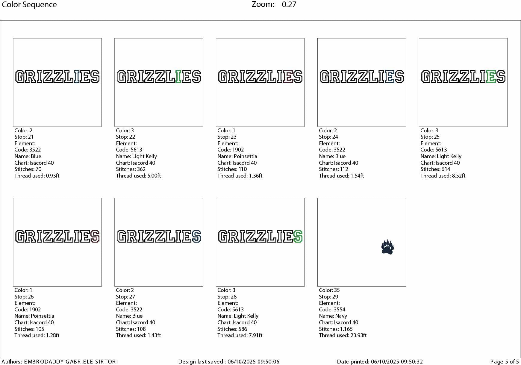 Machine Embroidery files, grizzlies appliqué, sport, PES, xxx, hus & more, fan embroidery files