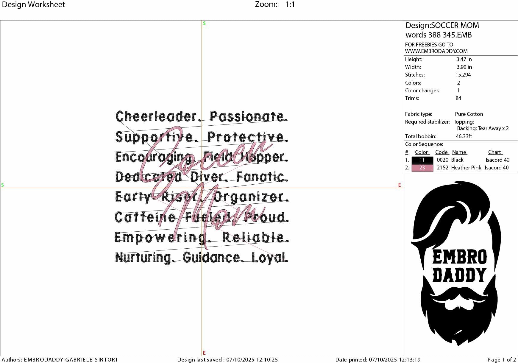 Machine Embroidery files, Soccer Mom, Soccer Mom words, Game Day Vibes, Gift for Soccer, PES, DST, xxx, hus & more