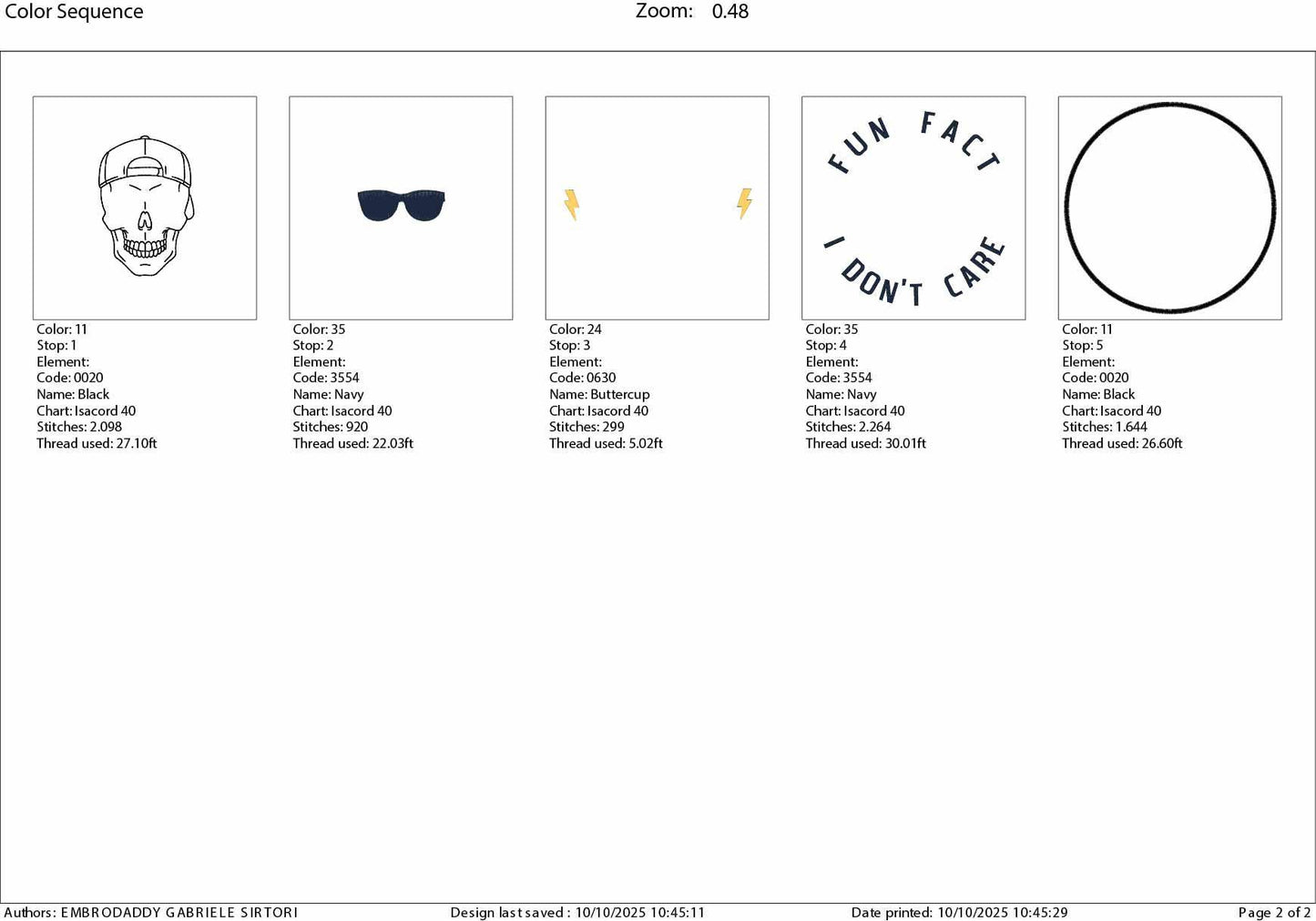 Machine Embroidery files, Fun Fact I Don't Care, Skull Funny Adult Humor Sarcastic Trendy Offensive Sarcasm, PES, DST, xxx, hus & more