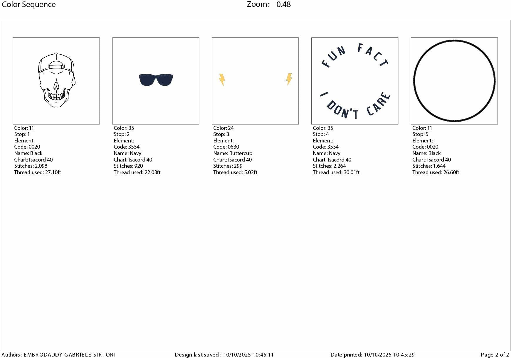 Machine Embroidery files, Fun Fact I Don't Care, Skull Funny Adult Humor Sarcastic Trendy Offensive Sarcasm, PES, DST, xxx, hus & more