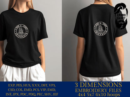 Machine Embroidery files, I Run a Tight Shipwreck, Funny, Shipwreck, Mental Health Awareness, PES, DST, xxx, hus & more