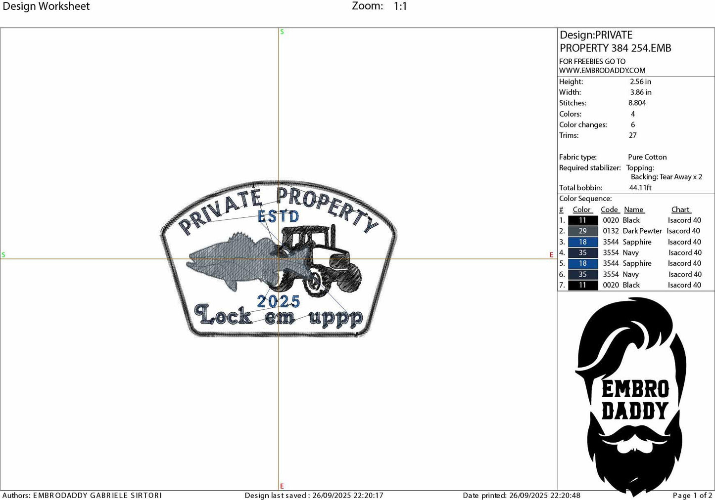 Machine Embroidery files, Private Property Tractor and Bass, Lock Em upppp, Southern, farm, Rural Fishing Farm, PES, dst, xxx, hus & more