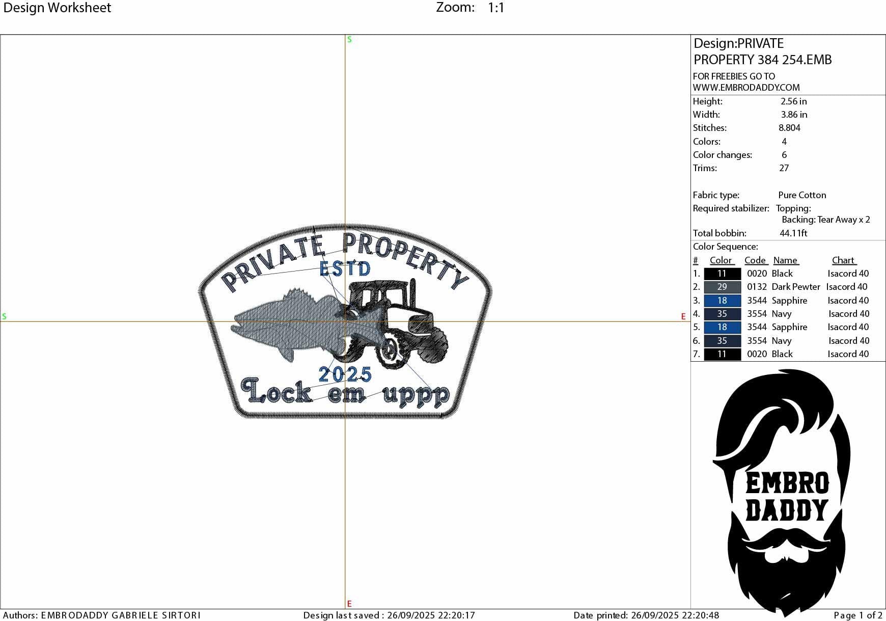 Machine Embroidery files, Private Property Tractor and Bass, Lock Em upppp, Southern, farm, Rural Fishing Farm, PES, dst, xxx, hus & more