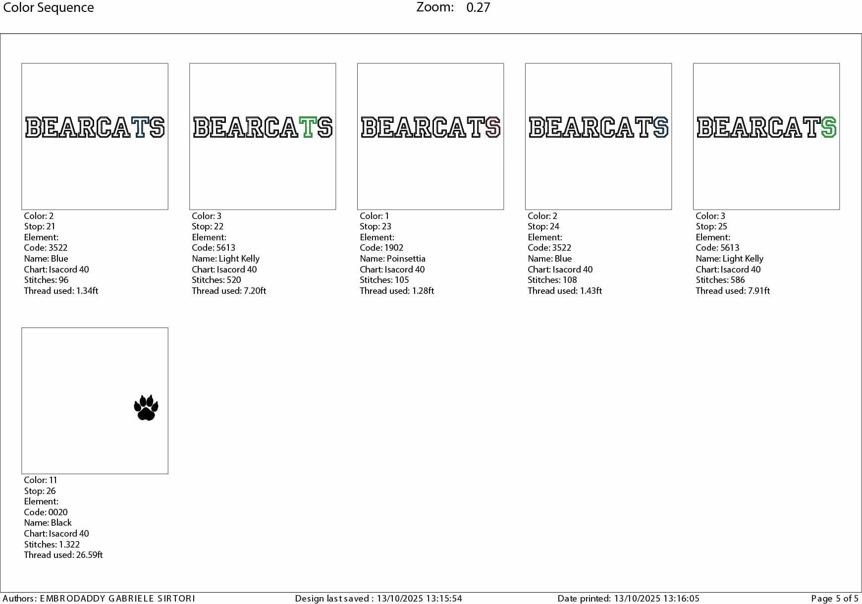 Machine Embroidery files, Bearcats appliqué, sport, PES, xxx, hus & more, fan embroidery files