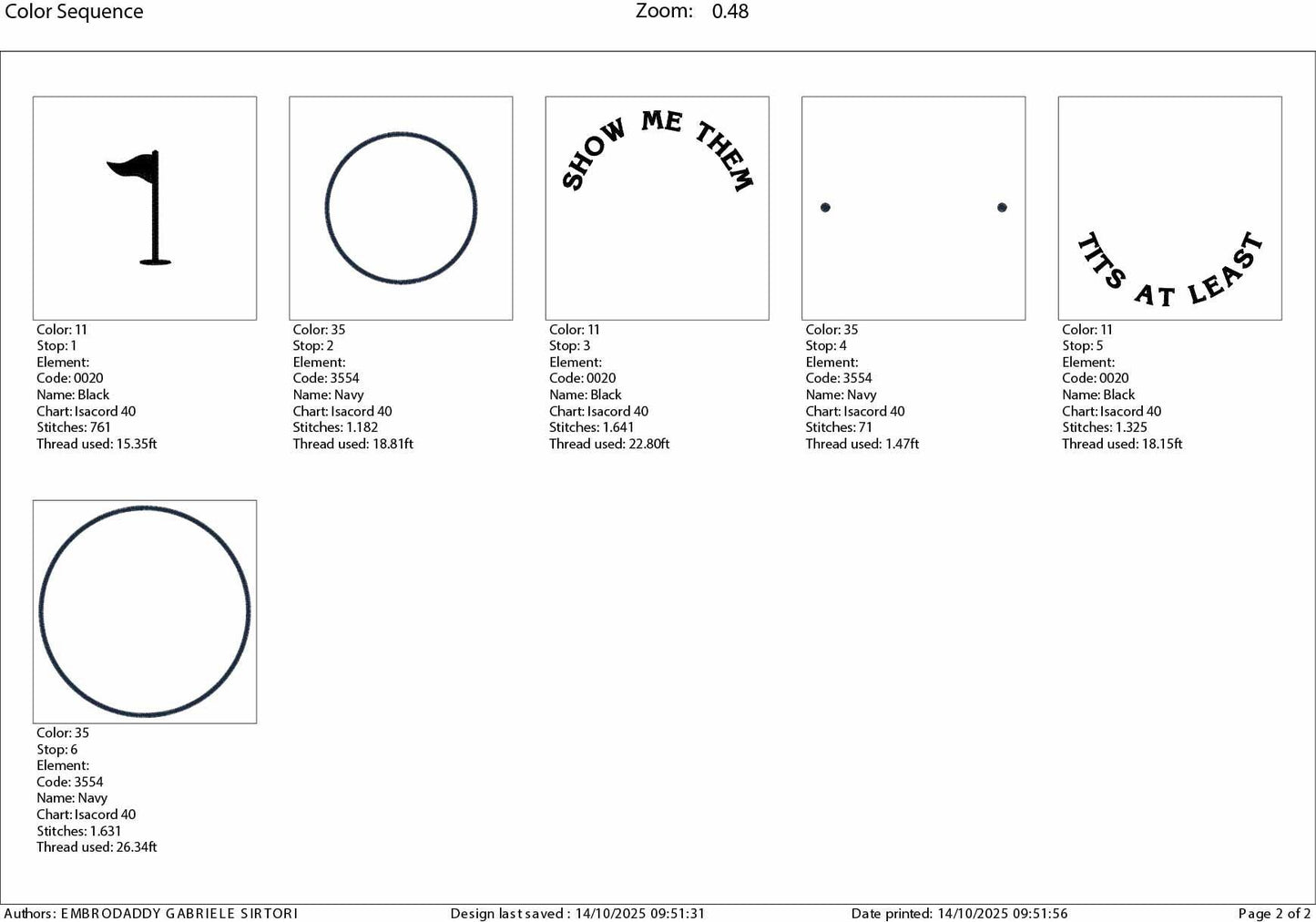 Machine Embroidery files, Show Me Them Tits at Least, funny golf, PES, DST, hus & more