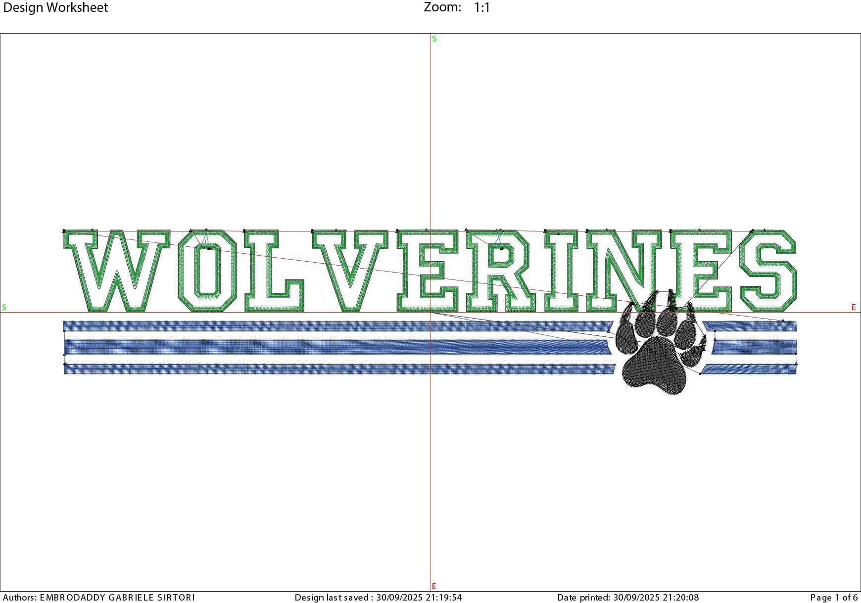 Machine Embroidery files, wolverines appliqué, sport, PES, xxx, hus & more, fan embroidery files