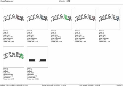 Machine Embroidery files, wolverines appliqué, sport, PES, xxx, hus & more, fan embroidery files