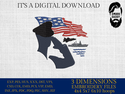 Machine Embroidery files, USA flag, USA, American, United States, PES, xxx, hus & more