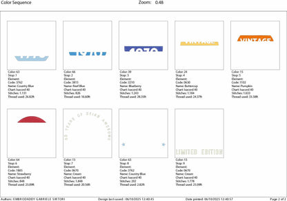 Machine Embroidery files, 1970, 55 year of being awesome, limited edition, birthday funny, PES, xxx, hus & more