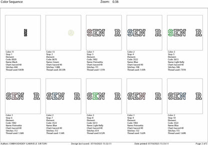 Machine Embroidery files, Grad Year 2026 and volleyball Ball appliqué, sport, PES, xxx, hus & more