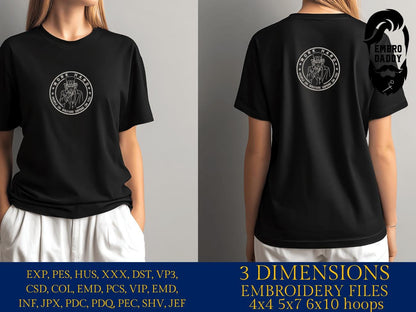 Machine Embroidery files, Uncle Sam “Work Hard”, Welfare Humor Design, Conservative, PES, DST, xxx, hus and more