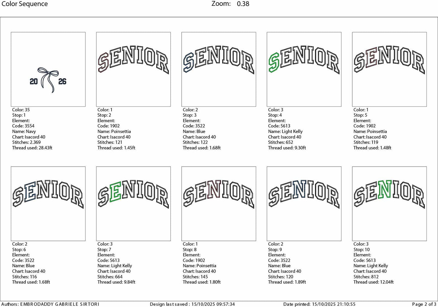 Machine Embroidery files, Senior Mom 2026 appliqué, newborn, PES, xxx, hus & more