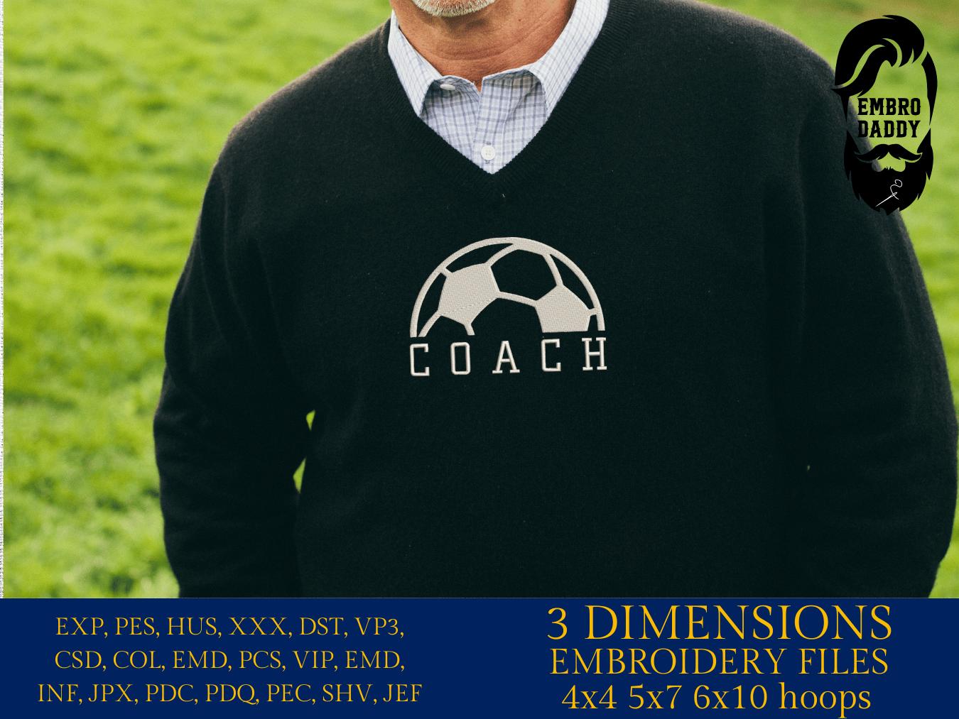 Machine Embroidery files, coach, soccer, sport, PES, xxx, hus & more, fan embroidery files