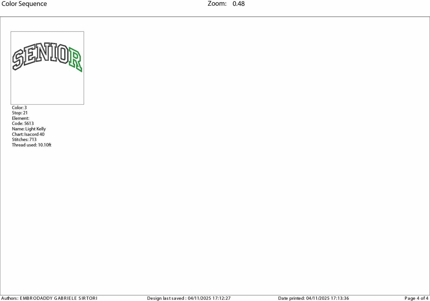 Machine Embroidery files, Senior 2026 Applique Embroidery Designs, School Embroidery Pattern, 5 Sizes, PES, xxx, hus & more
