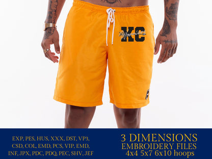 Machine Embroidery files, Cross country, warriors, XC, PES, xxx, hus & more, fan embroidery files