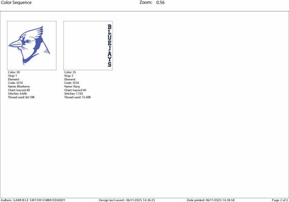 Machine Embroidery files, bluejay, PES, dst, xxx, hus & more