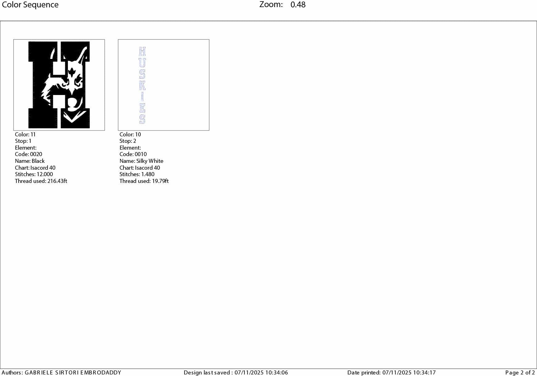 Machine Embroidery files, Husky in H Letter, PES, 1st, xxx, hus & more