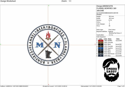 Machine Embroidery files, Minnesota, DST, PES, xxx hus & more