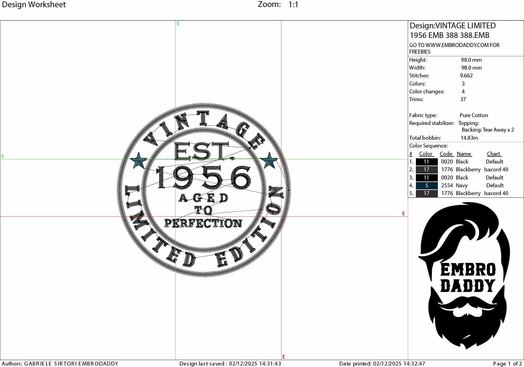 Machine Embroidery files, Vintage 1956 aged to perfection pes, 70 years, birthday funny embroidery files, gift idea PES, xxx, hus & more