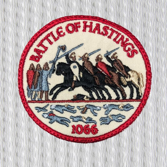 Battle of Hastings 1066 Embroidered Patch – Medieval History Badge for Jackets, Backpacks & Costumes