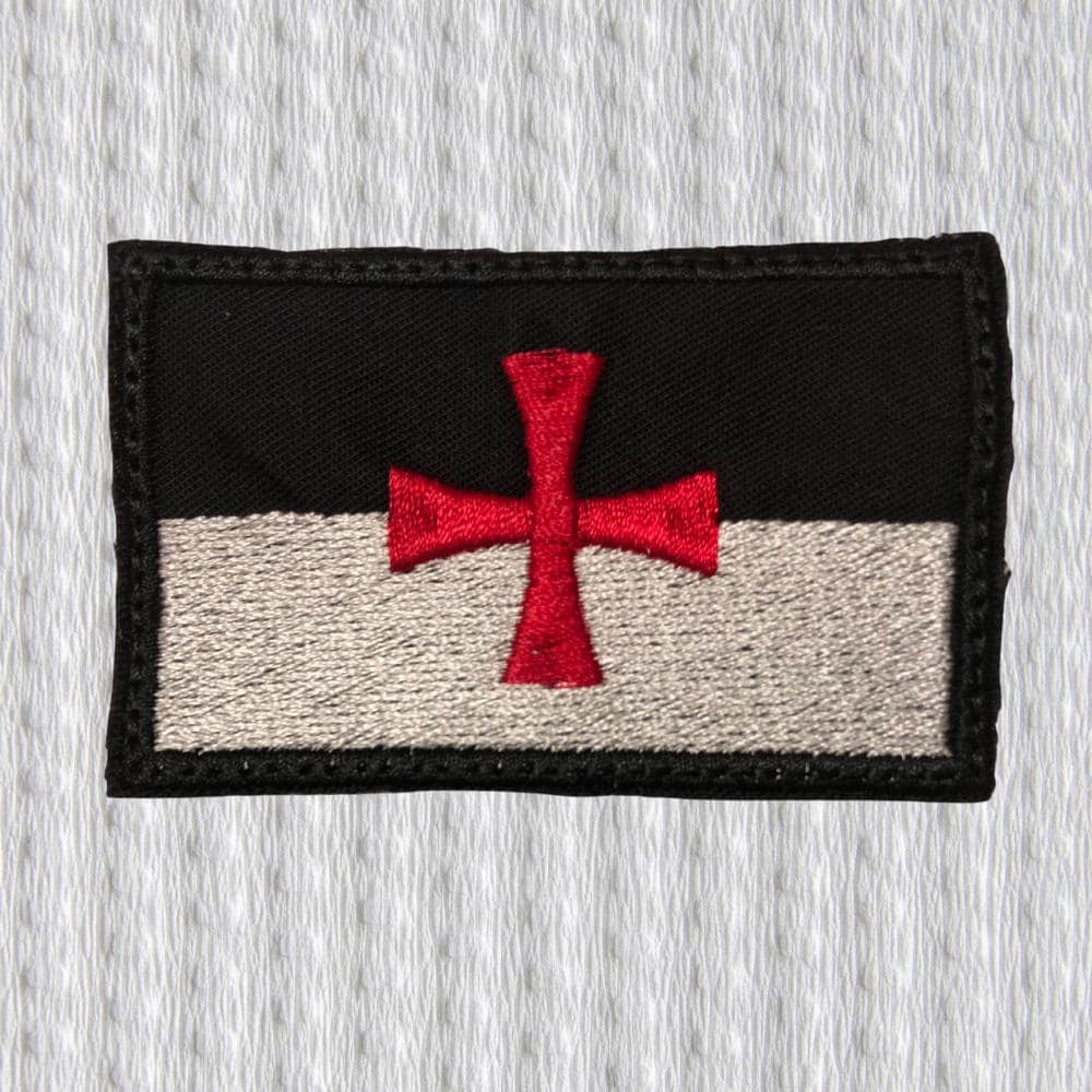 Teutonic Cross Patch flag – Medieval Knight Embroidered Patch