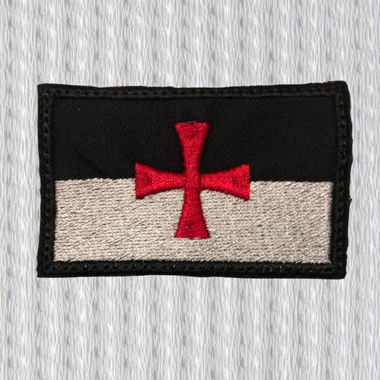 Teutonic Cross Patch flag – Medieval Knight Embroidered Patch