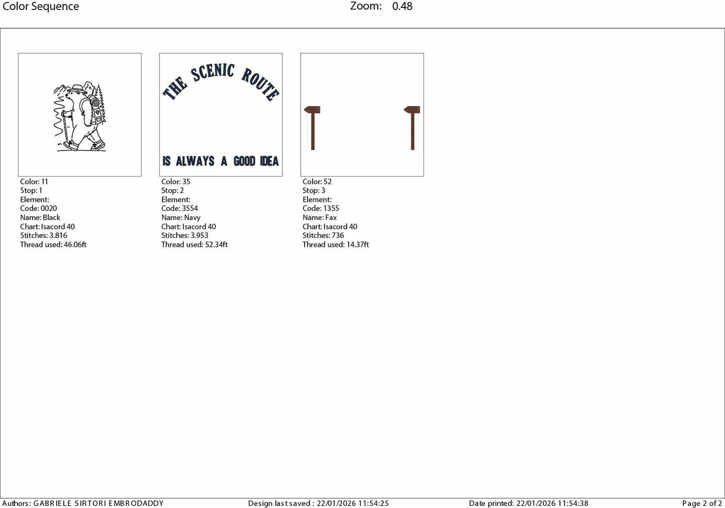 Machine Embroidery files, The Scenic Route Is Always A Good Idea, Outdoors, Hiking Bear, Nature, PES, xxx, hus & more
