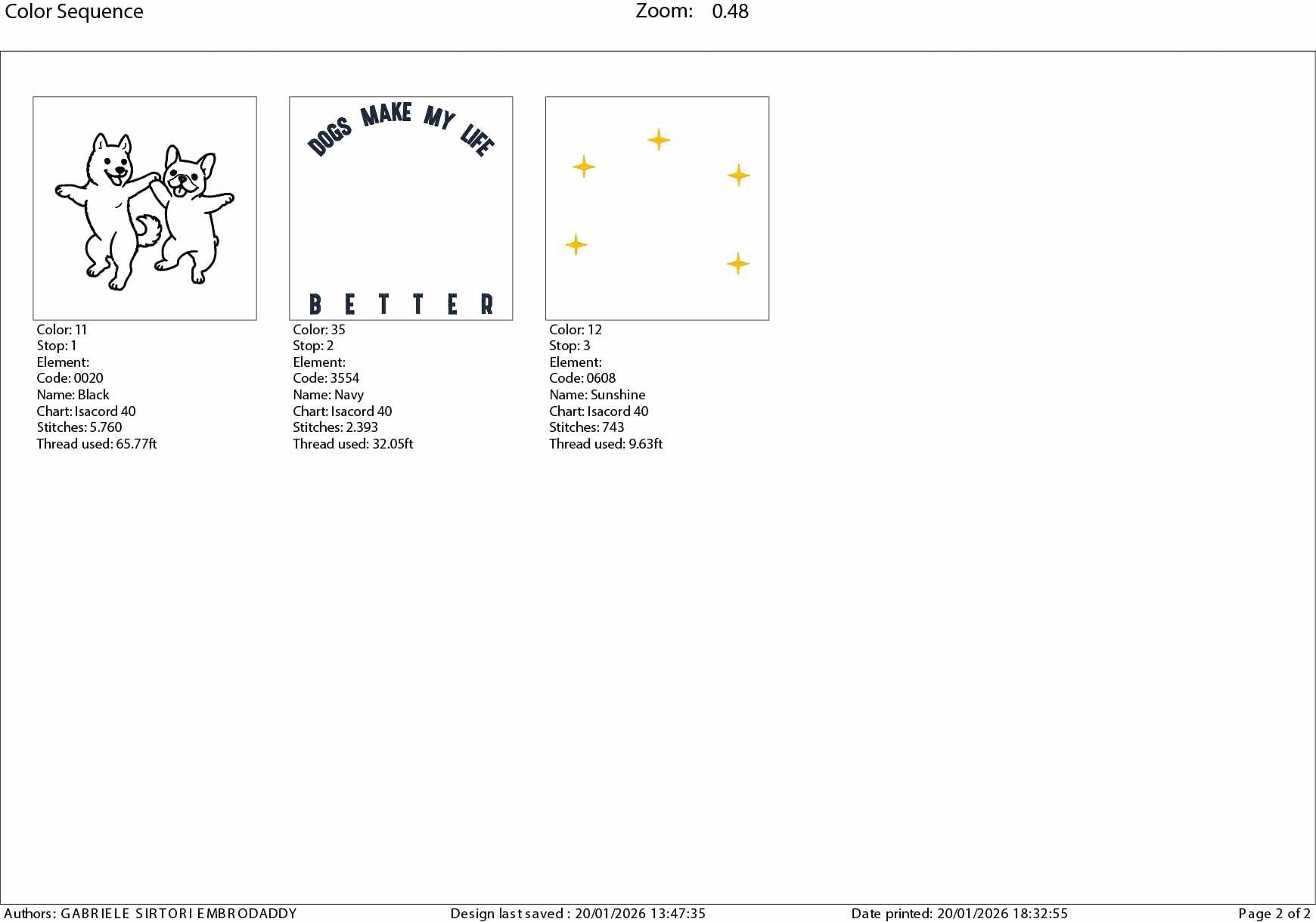 Machine embroidery files, Dogs Make My Life Better, dog, lover, Embroidery Pattern File in PES, DST, hus & more