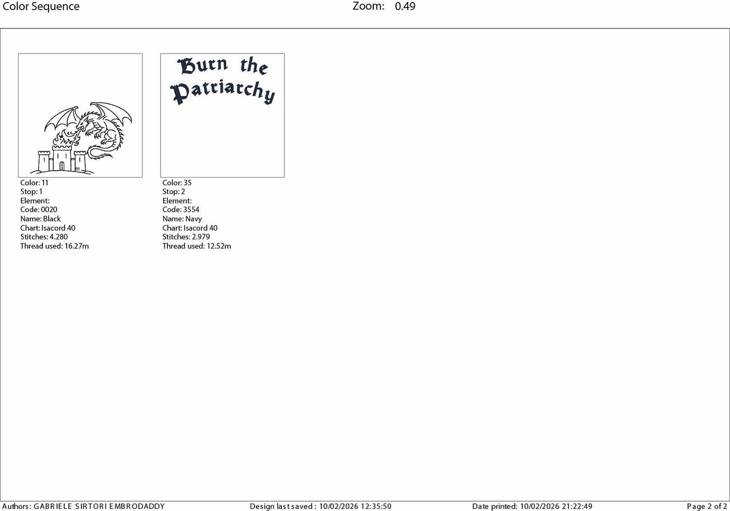 Machine Embroidery files, petrify the Patriarchy, Political, Empowerment Feminist, Social Justice, Human Rights, PES, dst, xxx, hus & more