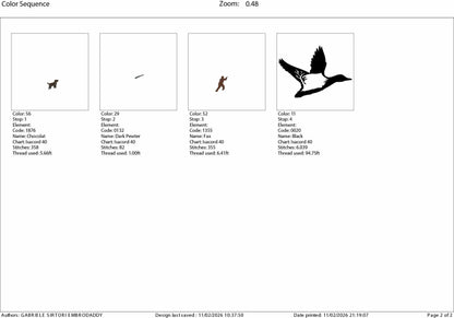 Machine Embroidery files, Duck Hunting, bloodhound, Hunting Season, PES, xxx, hus, dst & more