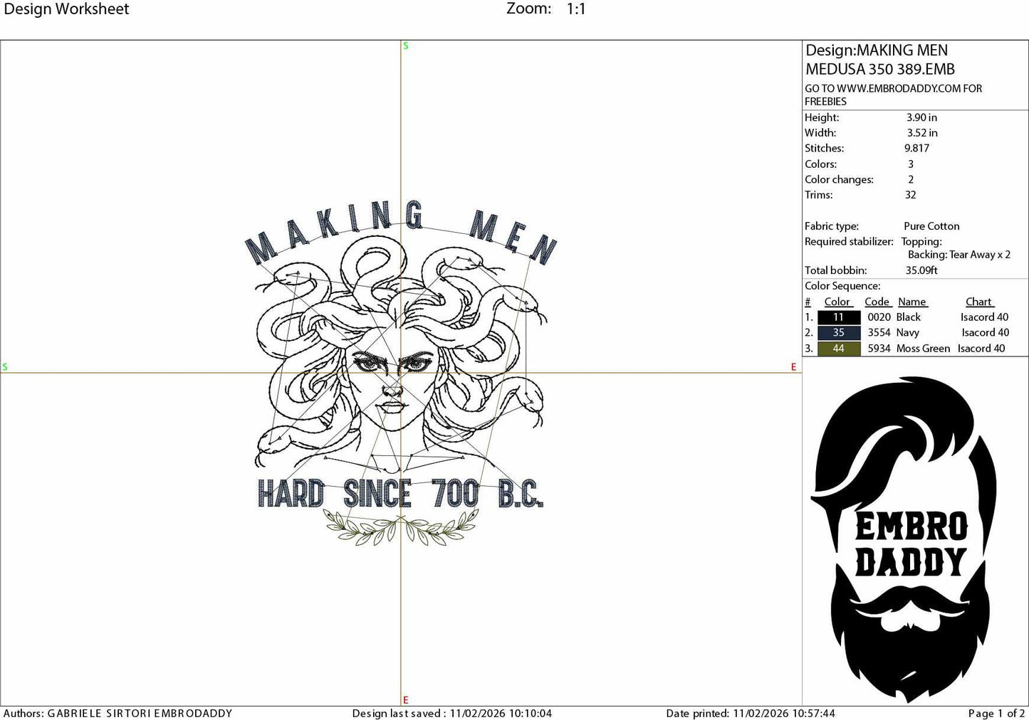 Machine Embroidery files, making men hard since 700 BC, Political, Empowerment Feminist, Social Justice, Human Rights, PES, dst, hus & more