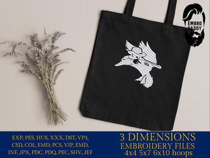 Machine Embroidery files, Duck Hunting, Hunting Season, PES, xxx, hus, dst & more