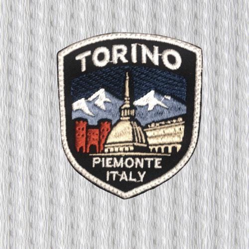 Torino Italy Patch – Mole Antonelliana – Turin Piemonte Souvenir – Italian Travel Patch – Alps Mountain Badge – Italy Embroidered Patch